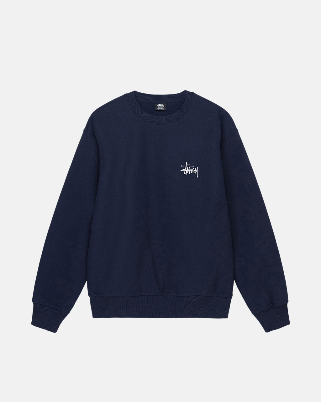 Stussy Basic Crew Korte Broek Donkerblauw | 051986PIH