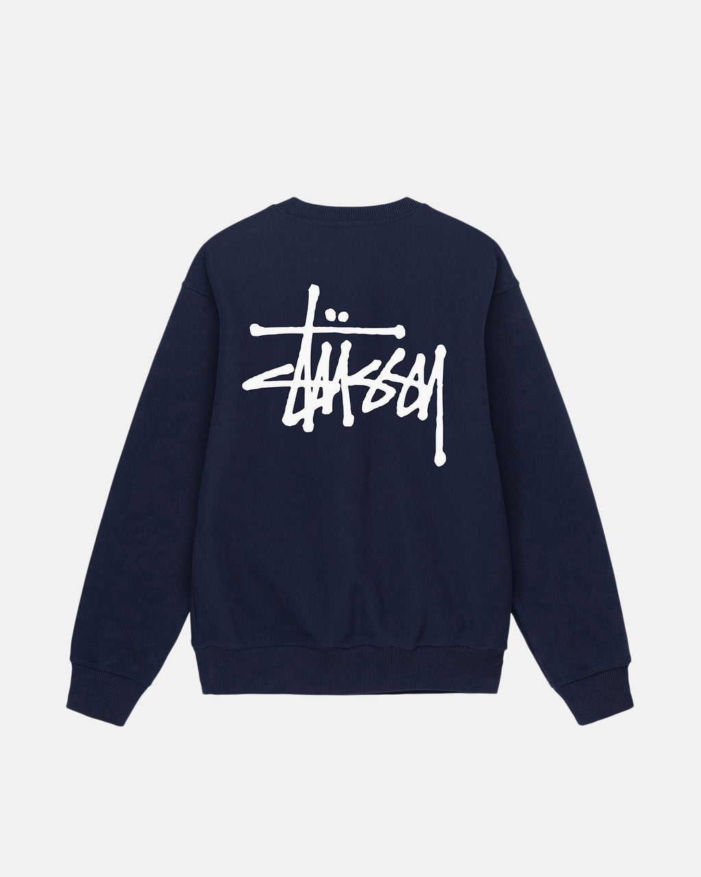 Stussy Basic Crew Korte Broek Donkerblauw | 051986PIH