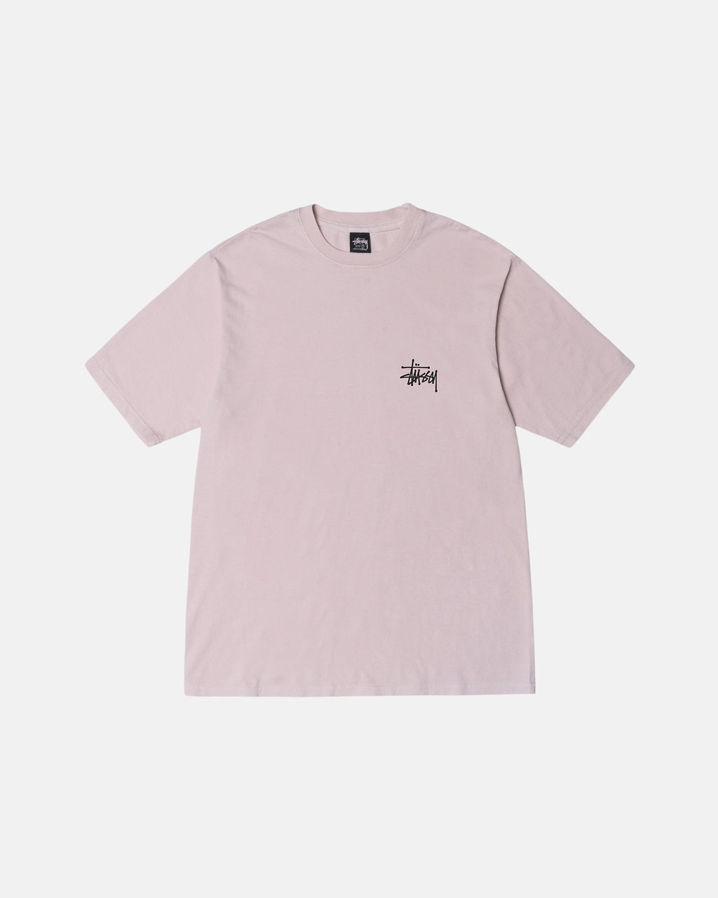 Stussy Basic Pigment Dyed Loopshirts Roze | 642913USA