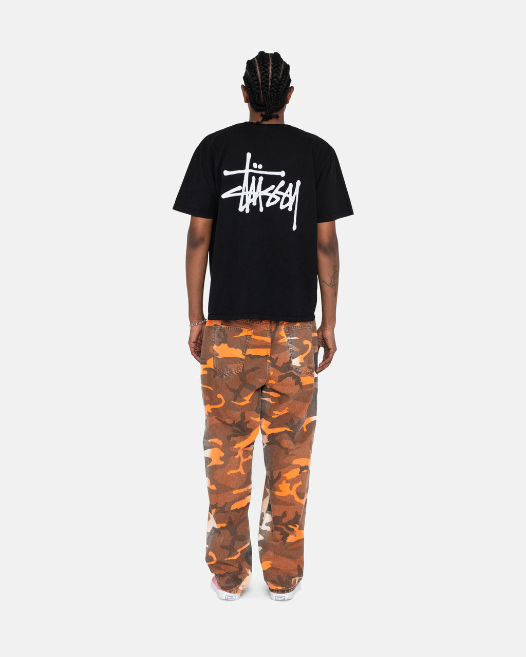 Stussy Basic Stüssy Loopshirts Zwart | 719248HAX