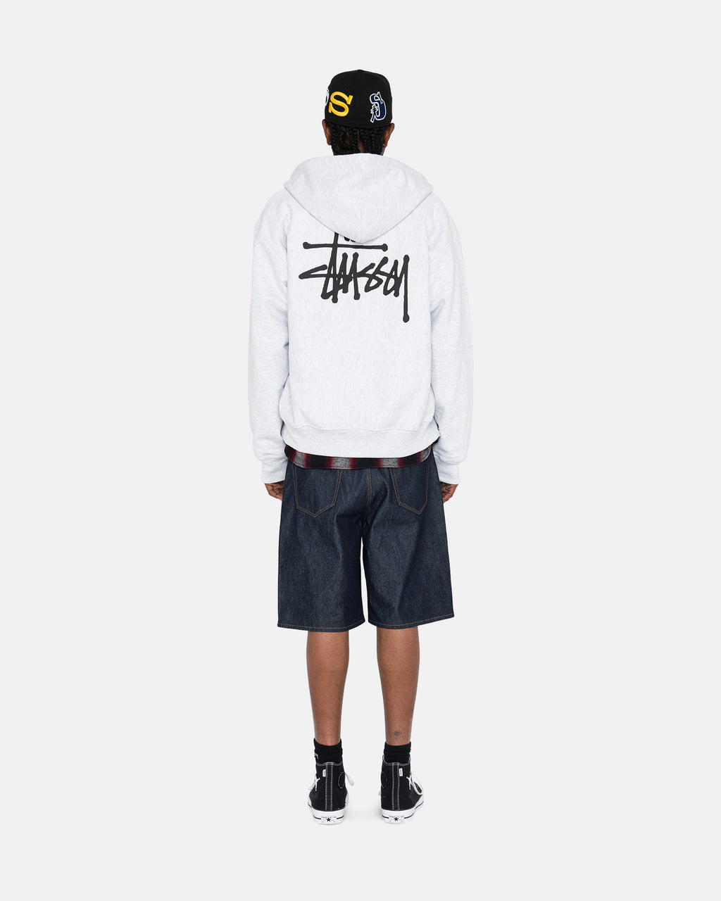 Stussy Basic Zip Hoodie Grijs | 329475SVR