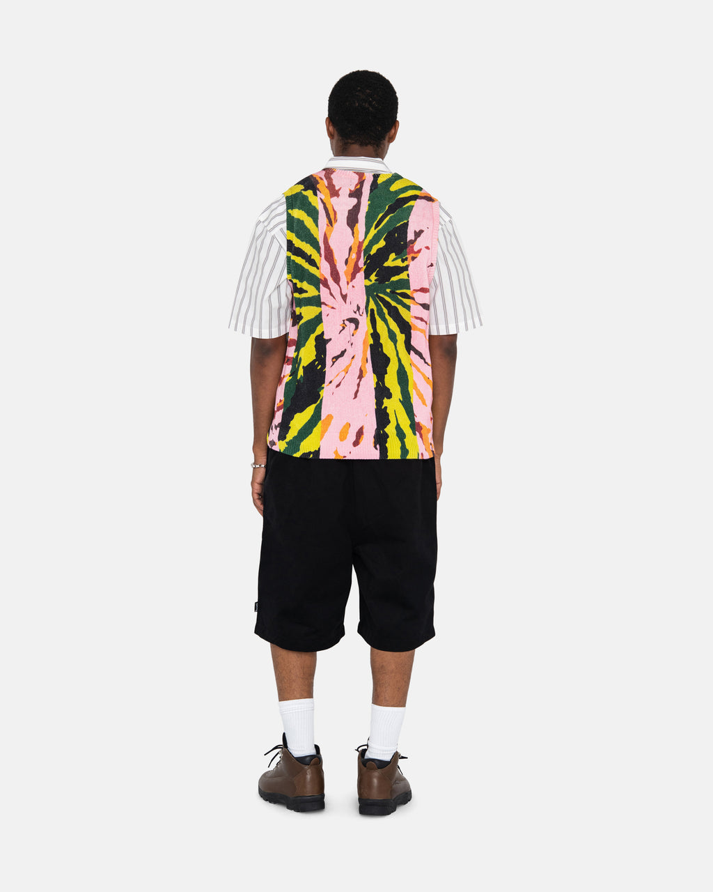 Stussy Printed Vest Roze | 652170XTB