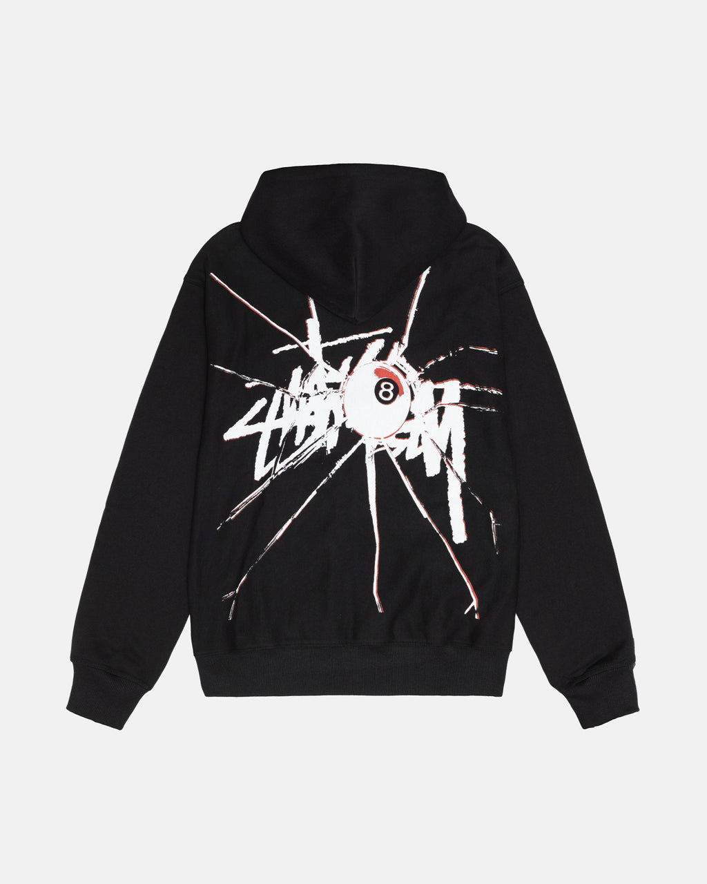 Stussy Shattered Zip Hoodie Zwart | 381450CJZ