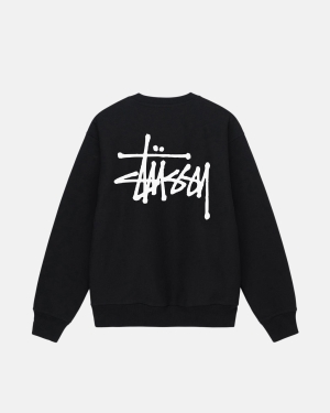 Stussy Basic Crew Korte Broek Zwart | 837420CBK