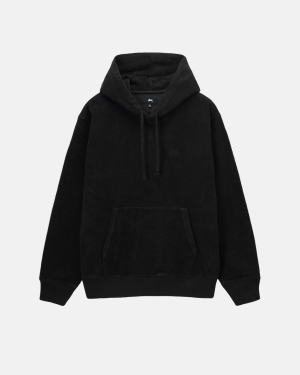 Stussy Inside Out Fleece Hoodie Zwart | 645173VQR