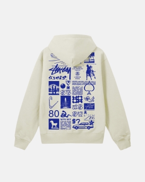 Stussy Sara Zip Hoodie Grijs | 198364COM